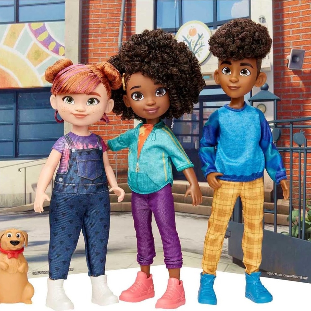 Mattel Karma's World Dolls & Accessories, 3-Pack Set Includes Karma, Winston